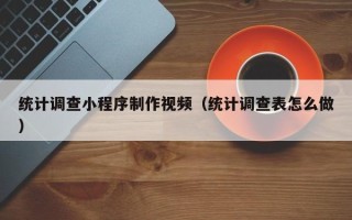 延安统计调查小程序制作视频（统计调查表怎么做）